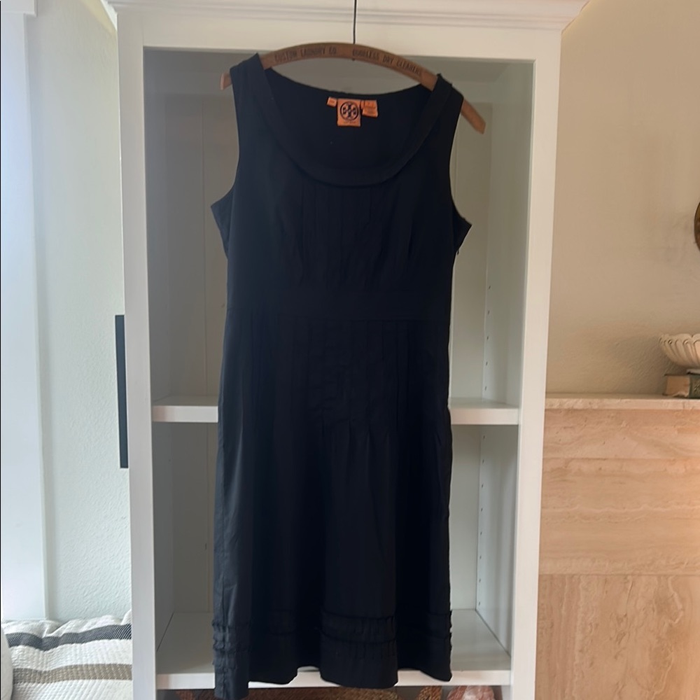 Tory Burch Black Midi Dress